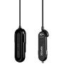 RapidX RXX5USBBOBPL X5 Plus Car Charger 5 USB Ports QC 3.0/Type CBlack on Black