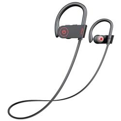 Otium Bluetooth Headphones, Best Wireless Sports Earphones w/Mic IPX7 Waterproof HD Stereo Sweatproof in-Ear Earbuds Gym Running Workout 8 Hour Battery Noise Cancelling Headsets