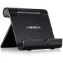 Aibocn Multi-Angle Cell Phone Stand, Adjustable Flodable Holder for Tablets Smartphones and E-Readers Compatible with iPhone iPad Air iPod Samsung Galaxy and More, Black Aibocn Multi-Angle Cell Phone Stand, Adjustable Flodable Holder for Tablets Smartphones and E-Readers Compatible with iPhone iPad Air iPod Samsung Galaxy and More, Black