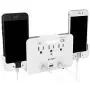 QC3.0 USB Quick Charger Adapter Socket Shelf Outlet Surge Protector Wall Mount Switch with Led Sensor Night Light Phone Holder Electrical Splitter for Office Home School College Dormitory Affiliates QC3.0 USB Quick Charger Adapter Socket Shelf Outlet Surge Protector Wall Mount Switch with Led Sensor Night Light Phone Holder Electrical Splitter for Office Home School College Dormitory Affiliates