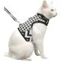 Escape Proof Cat Harness with Leash, Adjustable Cat Walking Jackets, Padded Cat Vest Escape Proof Cat Harness with Leash, Adjustable Cat Walking Jackets, Padded Cat Vest
