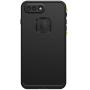 Lifeproof FRē Series Waterproof Case for Iphone 8 Plus & 7 Plus - (NOT compatible with iPhone 7 & 8) - Retail Packaging - Night Lite (Black/Lime)