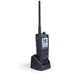 Uniden MHS335BT 6W Class D Floating Handheld VHF Marine Radio with Bluetooth, Text Message Directly To Other Vhf Text Message Capable Radios, IPX8 Submersible Design