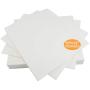 New brothread Cut Away Machine Embroidery Stabilizer Backing 10&quotx12" - 100 Precut Sheets - Medium Weight 2.5 Ounce - Fits 5x7 Hoops