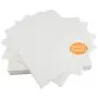 New brothread Cut Away Machine Embroidery Stabilizer Backing 10&quotx12" - 100 Precut Sheets - Medium Weight 2.5 Ounce - Fits 5x7 Hoops