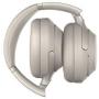 Sony Noise Cancelling Headphones WH1000XM3: Wireless Bluetooth Over the Ear Headset with Mic for phone-call and Alexa voice control - Industry Leading Active Noise Cancellation – Silver