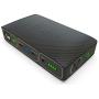 HALO Bolt 58830 mWh Portable Phone Laptop Charger Car Jump Starter with AC Outlet and Car Charger - Black Graphite