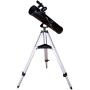Levenhuk Skyline Base 100S Telescope – Easy-to-Use Newtonian Reflector for Beginners, Producing Sharp, Clear and Detailed Image