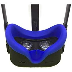 Devansi VR Eye Silicone Cover & Eye Pad for Oculus Quest Eye Cushion Cover Sweatproof Lightproof