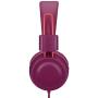 Kids Headphones-noot products K33 Foldable Stereo Tangle-Free 3.5mm Jack Wired Cord On-Ear Headset for Children/Teens/Boys/Girls/Smartphones/School/Kindle/Airplane Travel/Plane/Table(Plum)
