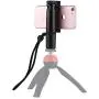 OCTO MOUNTS | F-Mount Mobile Smartphone Camera Grip Holder Handle Rig Monopod with Tripod Mount and Cold Shoe Mount for Filming Video on Most Smartphones - iPhone, iPhone Plus, Galaxy, Android