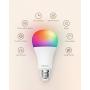 VOCOlinc Smart Wi-Fi LED Light Bulb A21 9.5W (60W Equiv.) Multicolor and Whites Dimmable Works with Apple HomeKit (iOS 13+) Alexa Google Assistant No Hub Required 2.4GHz SmartGlow (1 Pack)