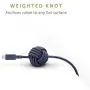 Native Union Night Cable - 10ft Ultra-Strong Reinforced [Apple MFi Certified] Durable Lightning to USB Charging Cable with Weighted Knot for iPhone/iPad (Marine)