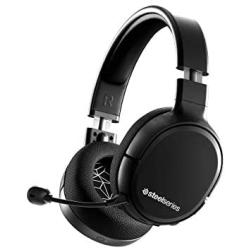 SteelSeries Arctis 1 Wireless Gaming Headset – USB-C – Detachable Clearcast Microphone – for PC, PS4, Nintendo Switch and Lite, Android – Black (Renewed)