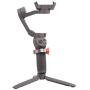 Hot Shoe Adapter for DJI Osmo Mobile 3, Woohoto O-Ring,Applied to Microphone and LED Light Accessory Via 2 Cold Shoe Mount & Three 1/4” Thread Ports