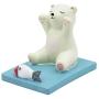 Amamcy Cute Bear Cell Phone Holder Stand, Smartphone Desk Holder for iPhone Xs/Max/XR/X/8/9 Plus/Google Pixel/Samsung Galaxy Note