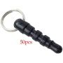 yueton Pack of 50 DIY Smartphone/Cell Phone Charm Universal 3.5mm Anti Dust Earphone Jack Cap Dust Proof Headphone Plug with Hole and Ring for iPhone/iPad/Samsung/HTC