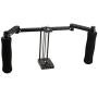 CAMVATE Monitor Cage with Adjustable Handles for 5 inch and 7 inch LCD Monitors