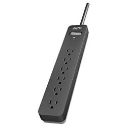 APC Surge Protector with Extension Cord 10 Ft, PE610, 6-Outlets, 1080 Joule, Long Power Strip