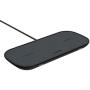 mophie 409903633 Dual Wireless Charging Pad - Made for Apple Airpods, iPhone Xs Max, iPhone Xs, iPhone XR and Other Qi-Enabled Devices - Black