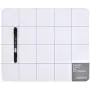 Magnetic Pro Mat Unamela large size writing note mat with dry erase pen - preventing losing screws when repairing cell phone,laptop or other electronics (11.8x9.8)