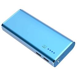 BONAI Portable Charger, USB Power Bank 10,000mAh External Battery Pack and Flashlight Compatible iPhone X 8 6 7 Plus 6s 8 iPad Samsung Galaxy S8 S7 Note 8 Phone Smartphones Tablet - Blue