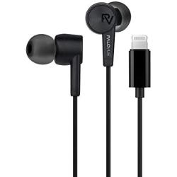 PALOVUE Lightning Headphones Earphones Earbuds Compatible iPhone 11 Pro Max iPhone X XS Max XR iPhone 8 Plus iPhone 7 Plus MFi Certified with Microphone Controller SweetFlow (Black)