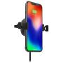 mophie Charge Stream Qi Wireless Vent Mount Made for Apple, Samsung and Other Qi Enabled Smartphones - Black
