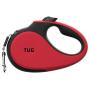 TUG 360° Tangle-Free, Heavy Duty Retractable Dog Leash with Anti-Slip Handle; 16 ft Strong Nylon Tape/Ribbon; One-Handed Brake, Pause, Lock