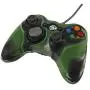 Video Game Controller| New Camouflage Silicone Skin Case Shell Grip Tective Soft Cover for Xbox 360 Game Wireless Controllers Army Green