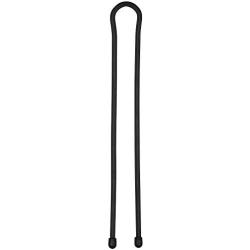 Nite Ize Original Gear Tie, Reusable Rubber Twist Tie, 24-Inch, Black, 2 Pack, Made in the USA