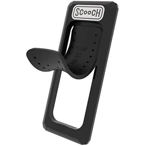 Scooch WINGBACK | Pop Up Phone Grip & Stand for Phones and Tablets (Black)