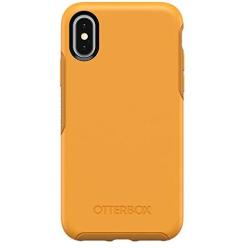 OtterBox SYMMETRY SERIES Case for iPhone Xs & iPhone X - Retail Packaging - ASPEN GLEAM (CITRUS/SUNFLOWER)