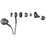 OEM Stereo Headphones with in-line Remote & Microphone for Samsung Galaxy S8, S8 Plus S9, S9 Plus Note 8 Note 9 [Grey] Bulk Packaging