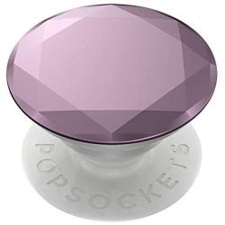 PopSockets PopGrip - Expanding Stand and Grip with Swappable Top - Metallic Diamond Lilac