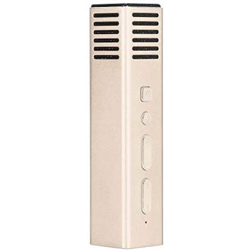 eboxer-1 Aluminum Full CNC Phone Mic Portable Voice Amplifier Mini Voice Changer for for Sound(Golden)
