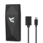 Wireless Controller Adapter, Bluetooth Receiver Converter for PS3/PS4/XBOX Controllers Compatible with Nintendo Switch, MacOS, Raspberry Pi, and Windows, with Black OTG Cable Wireless Controller Adapter, Bluetooth Receiver Converter for PS3/PS4/XBOX Controllers Compatible with Nintendo Switch, MacOS, Raspberry Pi, and Windows, with Black OTG Cable