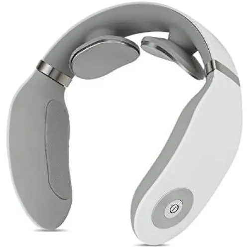 Smart Neck Massager for Women and Men Electric Cordless Wireless Portable 4D Pulse Neck Massage Machine with Heat 3 Modes 15 Speeds Deep Tissue Trigger Point Massage for Pain Relief and Relax (White) Smart Neck Massager for Women and Men Electric Cordless Wireless Portable 4D Pulse Neck Massage Machine with Heat 3 Modes 15 Speeds Deep Tissue Trigger Point Massage for Pain Relief and Relax (White)
