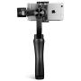 EVO Shift 3 Axis Handheld Gimbal for iPhone & Android Smartphones - Intelligent APP Controls for Auto Panoramas, Time-Lapse & Tracking + Built in Phone Charging - Includes 1 Year US Warranty | Black