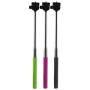Selfie Stick with Bluetooth Remote for Smartphones - with Universal Phone Holder up to 3.25 Inch in Width - Adjustable Handheld Monopod 11" - 40" - Light, Compact, Easy to Carry