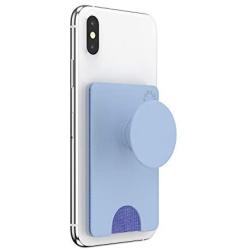 PopSockets PopWallet+: Swappable and Repositionable Wallet - Cornflower Blue