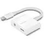 Belkin F8J212btWHT 3.5mm Audio + Charge Rockstar (iPhone Aux Adapter, iPhone Charging Adapter for iPhone 11, 11 Pro, 11 Pro Max, XS, XS Max, XR, 8, 8 Plus and More) Belkin F8J212btWHT 3.5mm Audio + Charge Rockstar (iPhone Aux Adapter, iPhone Charging Adapter for iPhone 11, 11 Pro, 11 Pro Max, XS, XS Max, XR, 8, 8 Plus and More)
