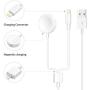 Update Version iWatch Charger Compatible with iPhone Charger, 2 in 1 Portable Wireless Watch Charger Apply for iWatch Charging Cable for iWatch Series 5/4/3/2/1 & iPhone 11/XR/XS/MAX/X & iPad Series
