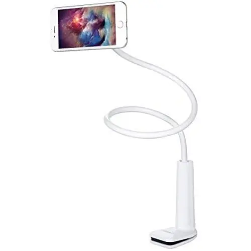 Benks Magnetic Cell Phone Holder (NOT for Tablets) Universal Flexible Mobile Phone Mount, 360 Degree Rotating Adjustable Lazy Bracket Stand for Bathroom, Bedroom, Kitchen, Office (29.5-inch Long) Benks Magnetic Cell Phone Holder (NOT for Tablets) Universal Flexible Mobile Phone Mount, 360 Degree Rotating Adjustable Lazy Bracket Stand for Bathroom, Bedroom, Kitchen, Office (29.5-inch Long)
