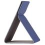 Fold Mobile Phone Grip, Car Phone Stand and Handheld Mobile Phone Holder,Built-in Magnet, Suitable for Various Models, Easy to Use and Multiple in Color (Blue)