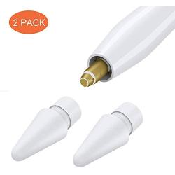 Replacement Tips Compatible with Apple Pencil 2 Gen iPad Pro Pencil - Apple Pencil iPencil Nib for iPad Apple Pencil 1 st/Pencil 2 Gen White 2 Pack