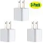 ZLONXUN Wall Charger Cube Power Adapter Plug Charging Block for All iPhones, iPod Touch (3 Pack) ZLONXUN Wall Charger Cube Power Adapter Plug Charging Block for All iPhones, iPod Touch (3 Pack)