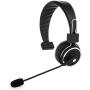 Blue Tiger Elite Premium Wireless Bluetooth Headset - Professional Truckers Noise Cancellation Head Set with Microphone - Clear Sound, Long Battery Life, No Wires - 34 Hour Talk Time - Black