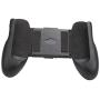 Eatech Portable Mobile Game Survival Gamepad Joystick Button Gaming Extended Holder Handle Grip Controller Compatible for iPhone Android Smartphones 4.5-6 Inch Phone (Black)