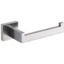 TASTOS Toilet Paper Holder Brushed Nickel, Toilet Tissue Roll Holders Dispenser and Hangers Wall Mounted for Bathroom & Kitchen, Stainless Steel Modern Square Style (Silver)